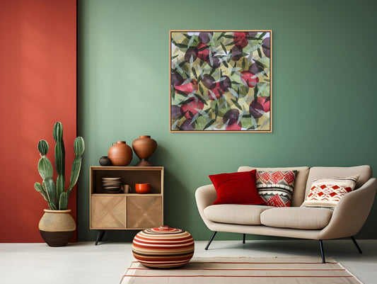Olives - Wall art-olive harvests of the Costa Brava,